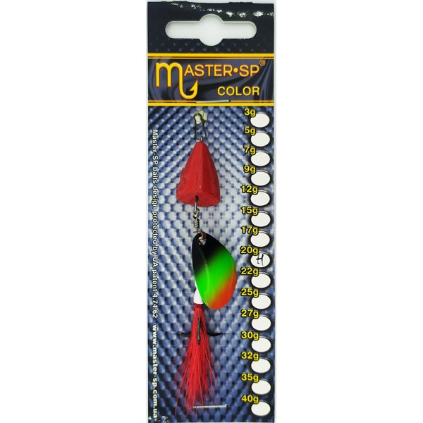 Блешня асиметрична Master-SP Color-pack (H)