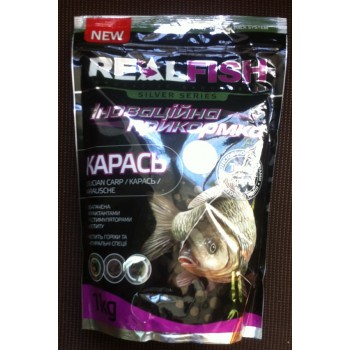 ПРИКОРМКА REALFISH КАРАСЬ  ,1 кг