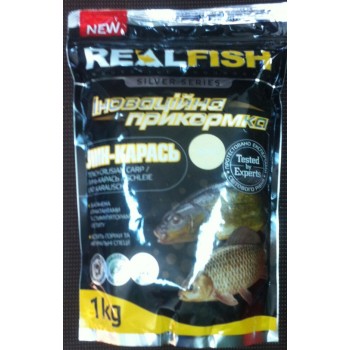 ПРИКОРМКА REALFISH ЛИНЬ-КАРАСЬ  ,1 кг