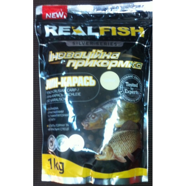 ПРИКОРМКА REALFISH ЛИНЬ-КАРАСЬ  ,1 кг
