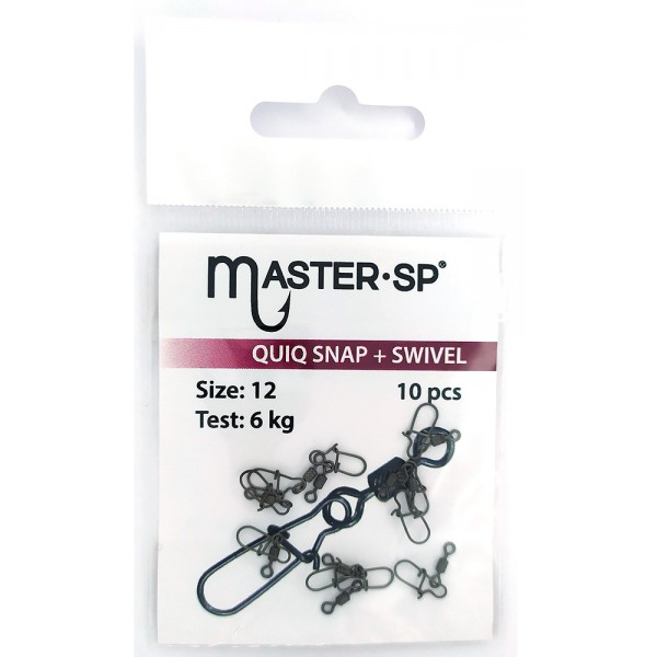 Вертлюжок + застібка ("американка") "Master-sp" (10шт) №12