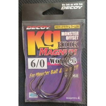 Гачок офсетний DECOY Magnum Worm26