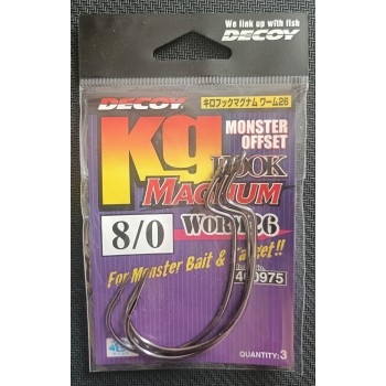 Гачок офсетний DECOY Magnum Worm26