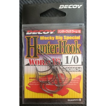 Гачок офсетний DECOY Hunter Hook Worm16 1/0