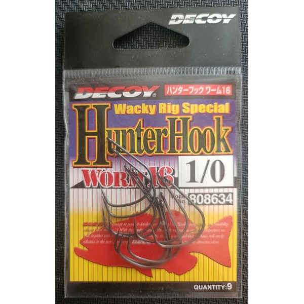 Гачок офсетний DECOY Hunter Hook Worm16 1/0